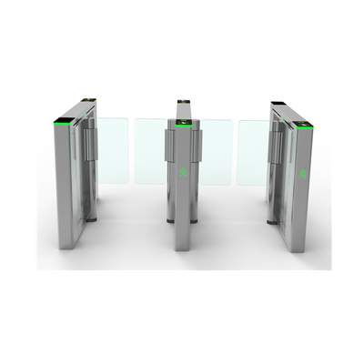 Entrance Speed Gate Turnstile , Round Turnstile Swing Gate With Face Recognition