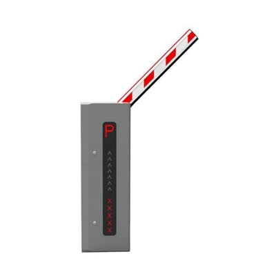 Adjustable 0.6S 3M Arm IP55 RS485 Vehicle Barrier Gate For Intelligent Parking System