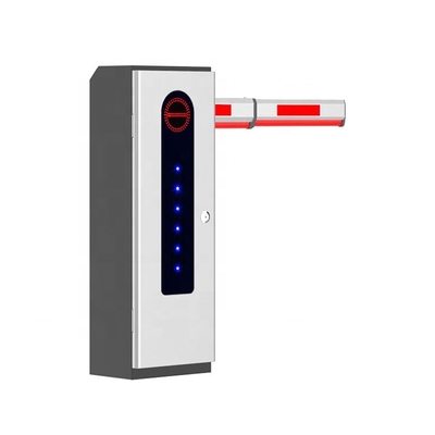 Adjustable 0.6S 3M Arm IP55 RS485 Vehicle Barrier Gate For Intelligent Parking System